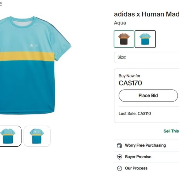 adidas x Human Made Graphic Tee - Picture 12 of 12